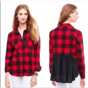 Red Plaid Flannel - BeachLunchLounge
